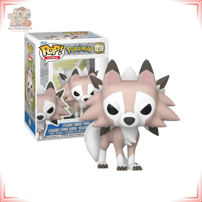 Pokémon - POP Games N° 1210 - Lougaroc (Forme Diurne)