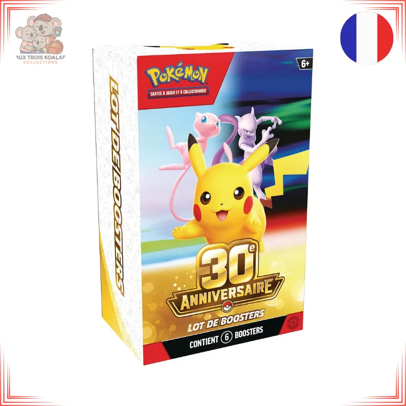 Pokémon - Bundle 6 Boosters 30e Anniversaire