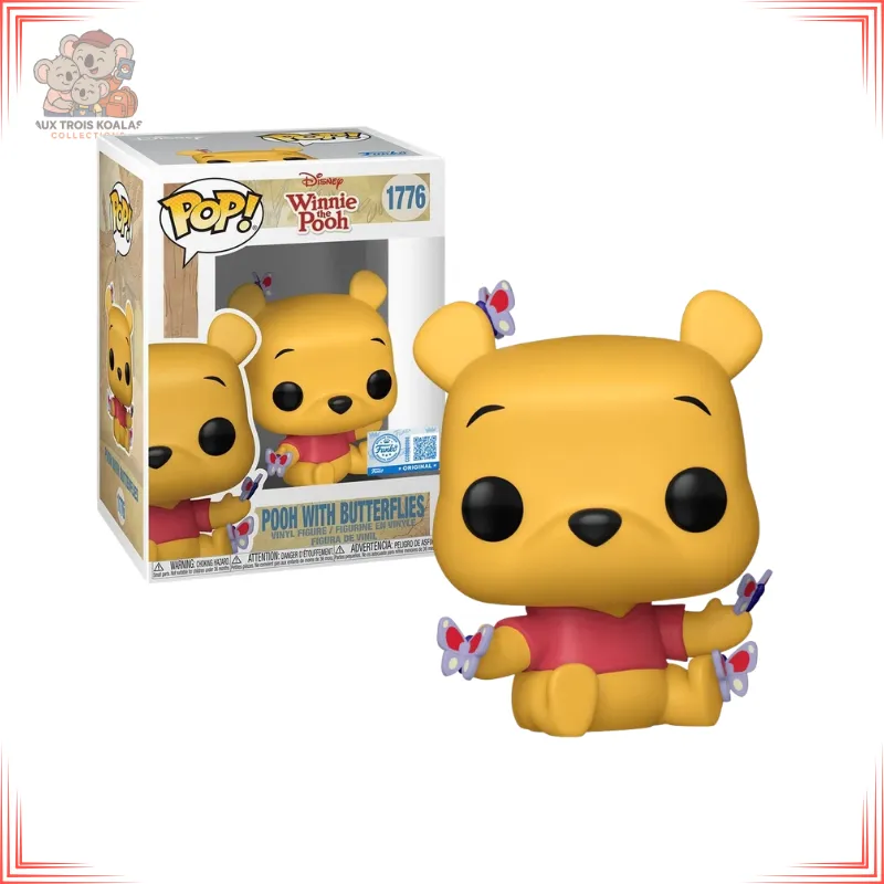 Winnie L'Ourson - POP Disney N° 1776 - Winnie avec Papillon