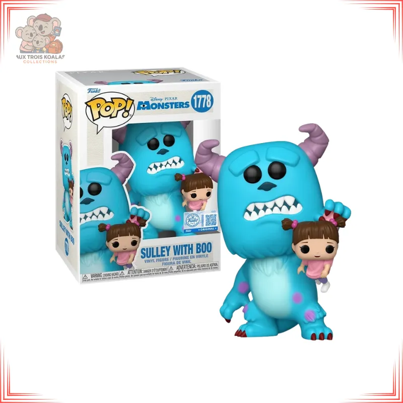 [POP253405] Monstres Et Cie - POP Disney N° 1778 - Sulley avec Boo