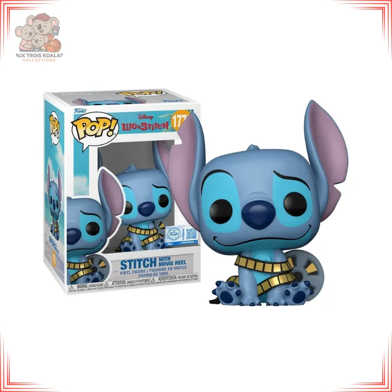 [POP253406] Lilo & Stitch - POP Disney N° 1779 - Stitch Avec Bobine De Film