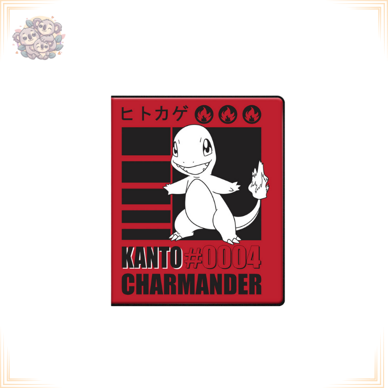 [PRO159615] Ultra Pro - Pokémon JCC - Portfolio à 4 pochettes Salamèche