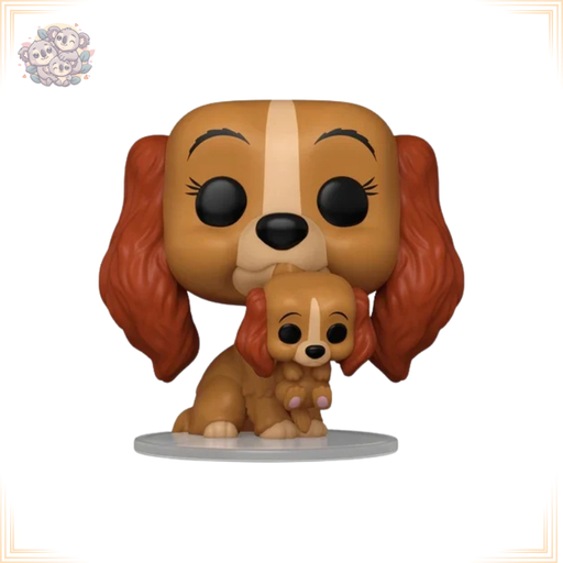 [234536] Disney - Pop La Belle et le Clochard - Lady avec chiot N° 1553