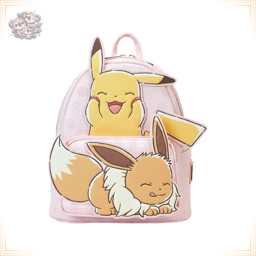 [LOU233649] Pokémon - Mini Sac à Dos - Pikachu et Evoli