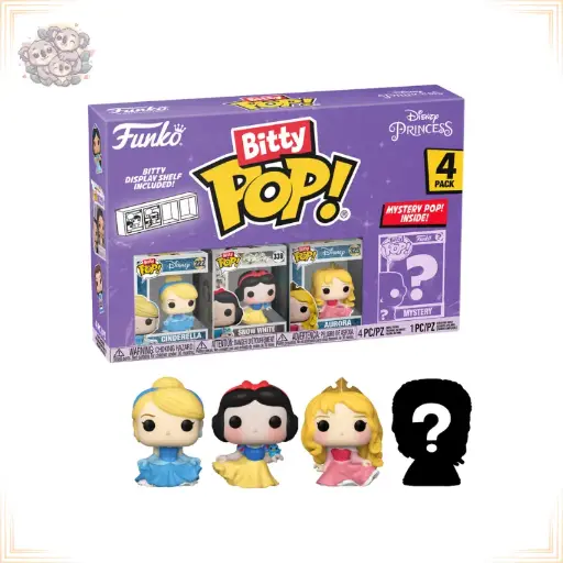 [218727] Disney Princesse - Bitty Pop 4 Pack 2.5cm - Cendrillon