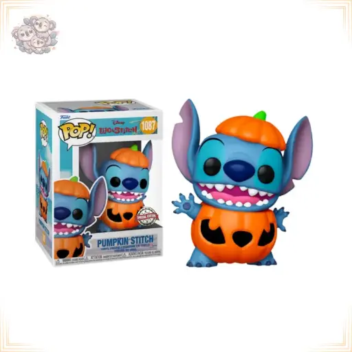 [196135] Disney - Lilo Et Stitch Pop - Pumpkin Stitch N° 1087