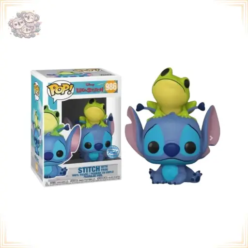 [218808] Disney - Lilo et Stitch Pop - Stitch with Frog Special Edition N° 986