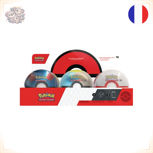 [POK7376] Pokéball Tin - Oct 2024 (modèle aléatoire)