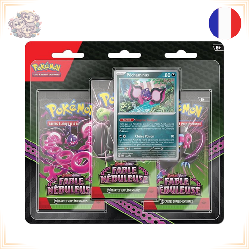 [POK055955] Tripack - EV6.5 Fable Nébuleuse