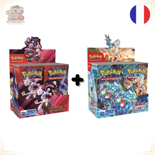 [DISPLAYEV10EV07] Pack Display - EV10 Rivalités Destinées + EV07 Couronne Stellaire