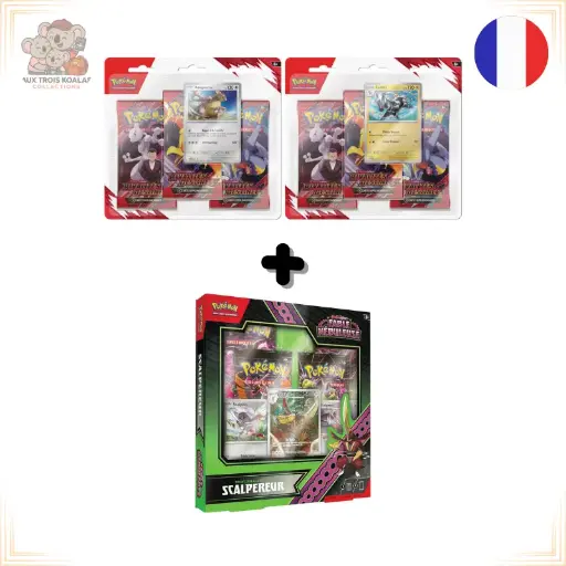 [TRIPACKEV10EV65] Pack Tripack (2 illustrations) - EV10 Rivalités Destinées + Coffret Scalpereur EV6.5