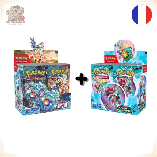 [DISPLAYEV0907] Pack Display - EV09 Aventures Ensemble + EV07 Couronne Stellaire