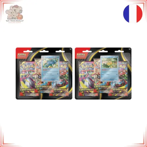 [POK162212] Tripack (Blister Aléatoire) - ME01 - Méga-Évolution