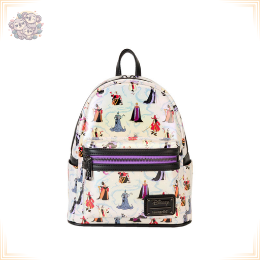 [LOU231582] Disney - Mini Sac à Dos - Villains Iridescent